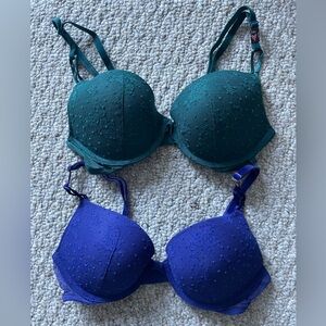 Victorias secret pair of Lacey bras. Never worn